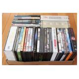 Tray Lot of Assorted DVDS