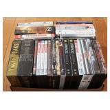 Tray Lot of Assorted DVDS