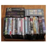 Tray Lot of Assorted DVDs
