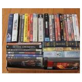 Tray Lot of Assorted DVDs