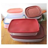 Lot of Assorted Tupperware/Plastic Containers