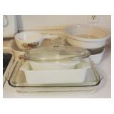 Lot of Assorted Pyrex Dishes