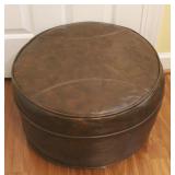 Round Rolling Ottoman
