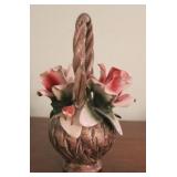 Capodimonte Flower Basket