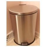Metal Flip Top Trash Can