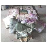 Lot of Assorted Throw Rugs