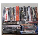 Tray Lot of Assorted DVDs