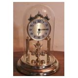 Brass Base Glass Dome Clock