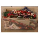 Lot of Christmas Wrapping Paper, Bags, etc.