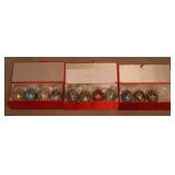 3 Boxes Joan Rivers Christmas Ornaments