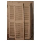 Lot of Plastic Shutters - 14" x 54"