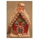 Gingerbread House Decoration - 12" tall