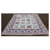 Quilt w/ 2 Pillow Shams 104" x 86"