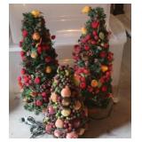 Christmas Trees (3pcs) 24" x 17" tall