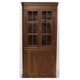Craftique corner cabinet