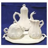 4-Piece Ironstone Tea Set by Red Cliff