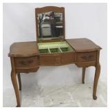 French Lift Top Vanity w/ Mirror
