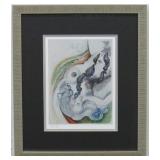 Oyster Nude Ltd Ed giclee 94/175 by Salvador Dali