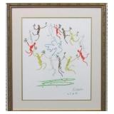 La Ronde Silkscreen by Pablo Picasso