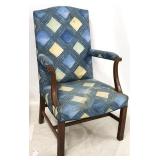Chinese Chippendale mahogany arm chair