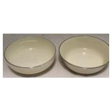 Set of 2 Lenox "Montclair" Bowls