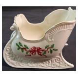 Lenox Laurels Christmas Sleigh