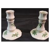 Pair of Lenox 5" Holiday Candlesticks