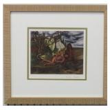 Two Nudes in Forest by Frida Kahlo