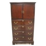 Link-Taylor cabinet chest in mahogany