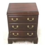 Link-Taylor mahogany bedside stand