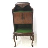 French carved mahogany cabinet