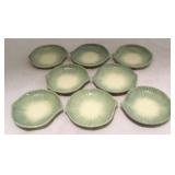 Set of 8 Pfaltzgraff "Garden of Eden" Saucers