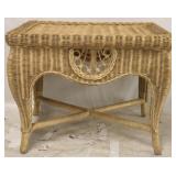 Wicker table