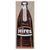 Vintage Hires Root Beer 3-D Bottle Thermometer