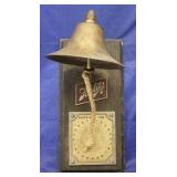 Schlitz Advertising "Ships Bell" 5 1/2"X 13"