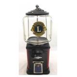 Lions club International gumball machine
