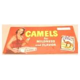 Camel Cigarettes metal sign