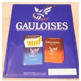 Gauloises Cigarettes metal sign