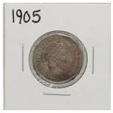 1905 Barber Dime