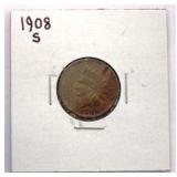 1908S Indian Penny