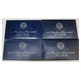 1971-74 Eisenhower Uncirculated Silver Dollar Set