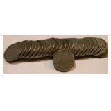 1883 "No Cents" Liberty V Nickels-25 total