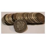 1878/1878-S Roll of 20 Morgan Silver Dollars