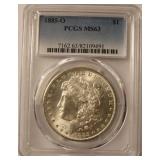 1885O PCGS MS63 Morgan Dollar