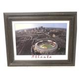 Atlanta Braves framed print