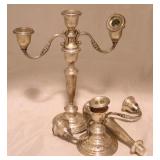 Sterling Reed & Barton Candelabra & parts - AS IS