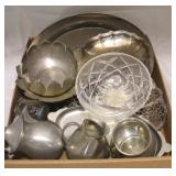 Tray Lot of Silver Plated Items