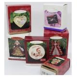 6 Hallmark Keepsake Ornaments - w /boxes