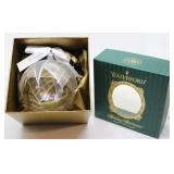 Waterford Heirloom Holiday Avoca Iredescent Ball