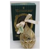 Waterford Heirloom Holiday Lismore Opulent Egg